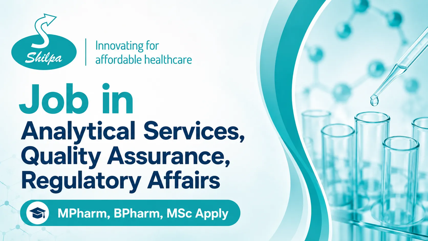 Shilpa Medicare Interview - Job in Analytical Services, Quality Assurance, Regulatory Affairs