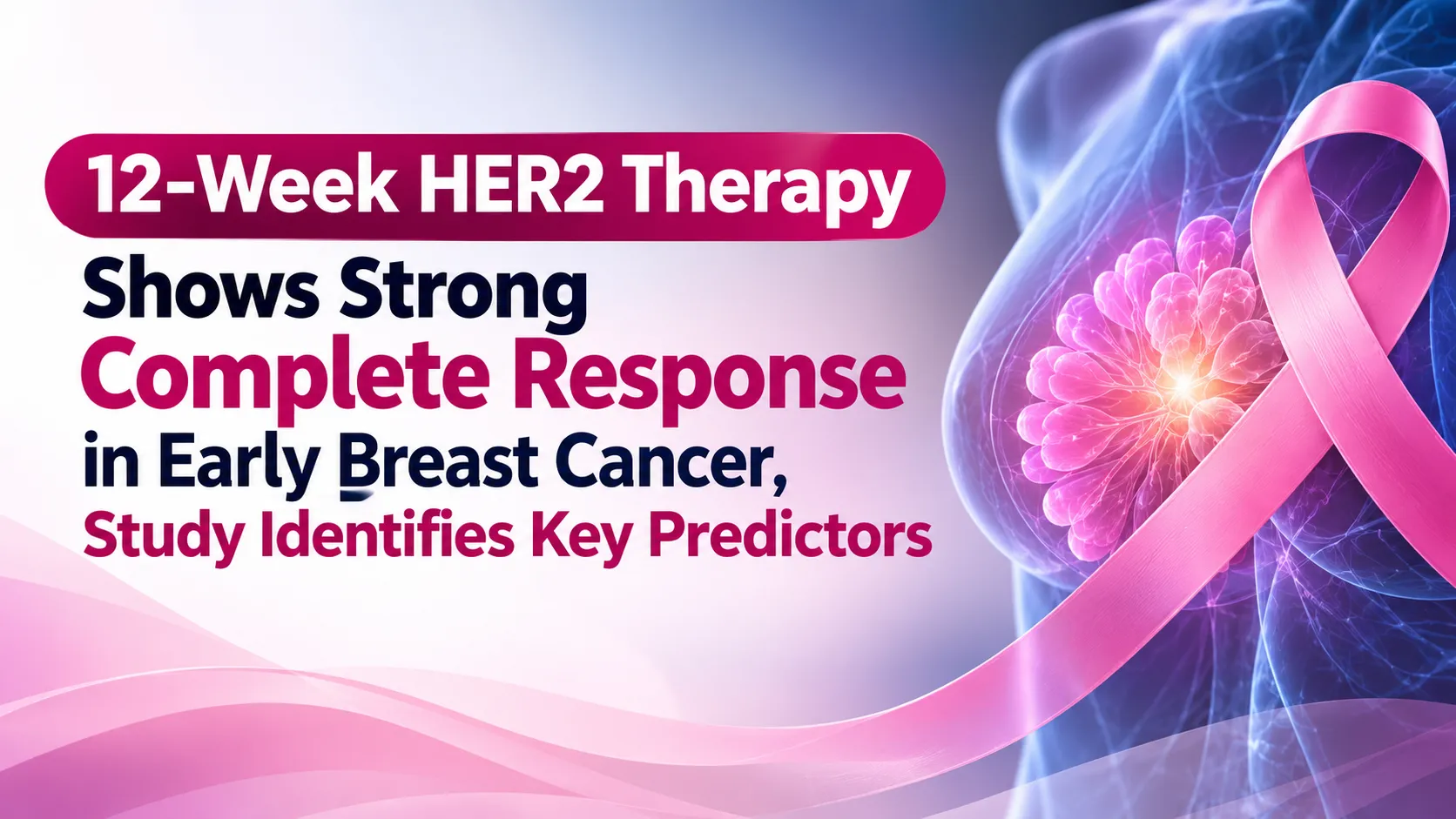 12-Week HER2 Therapy Shows Strong Complete Response in Early Breast Cancer, Study Identifies Key Predictors