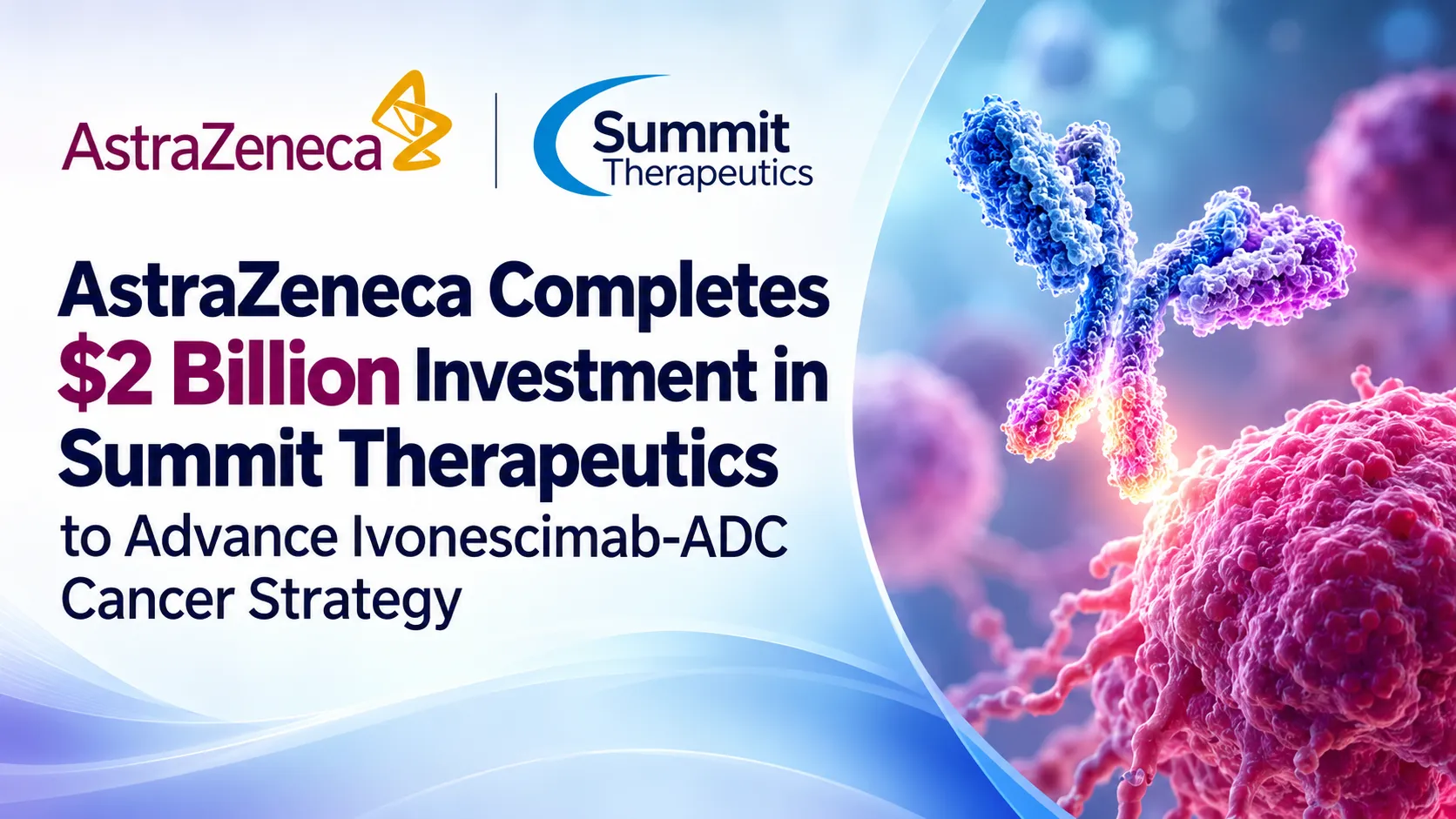 AstraZeneca Completes $2 Billion Investment in Summit Therapeutics to Advance Ivonescimab-ADC Cancer Strategy
