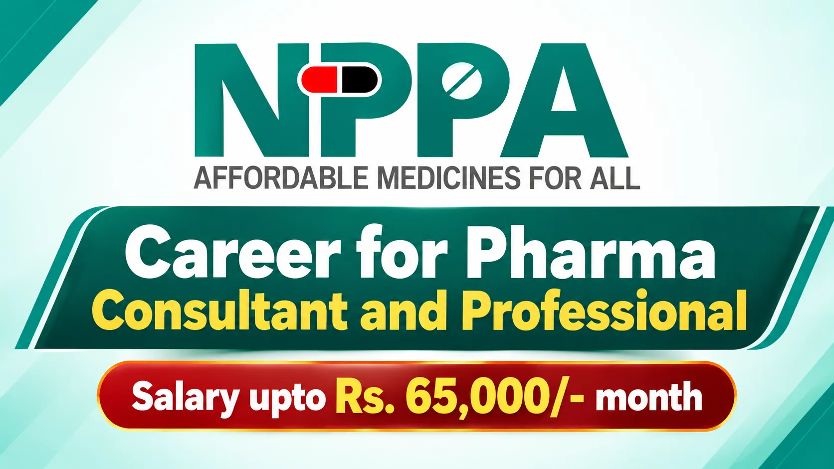 Career for Pharma Consultant and Professional at NPPA
