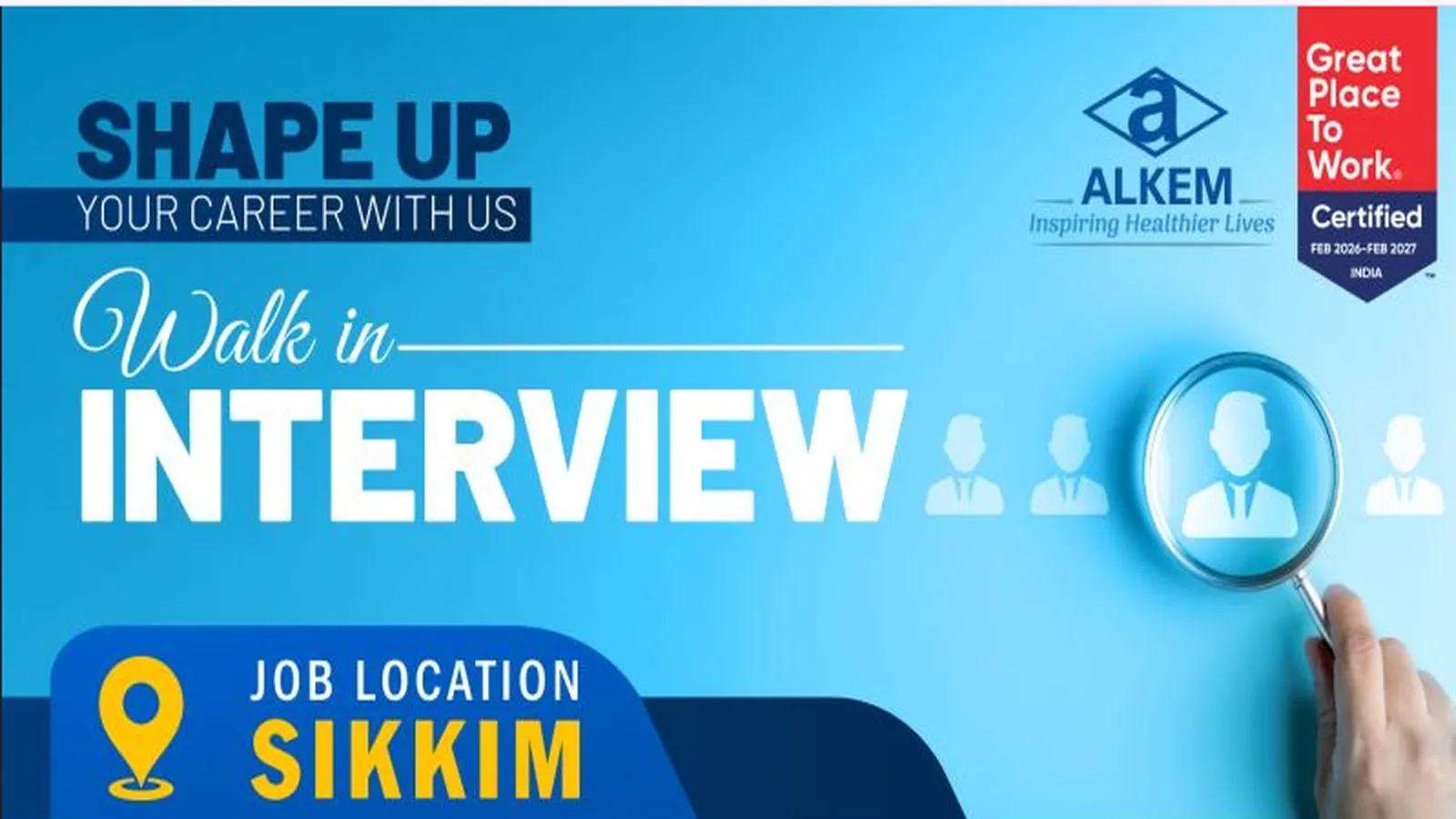 Hiring for Quality Control and Quality Assurance at Alkem Laboratories
