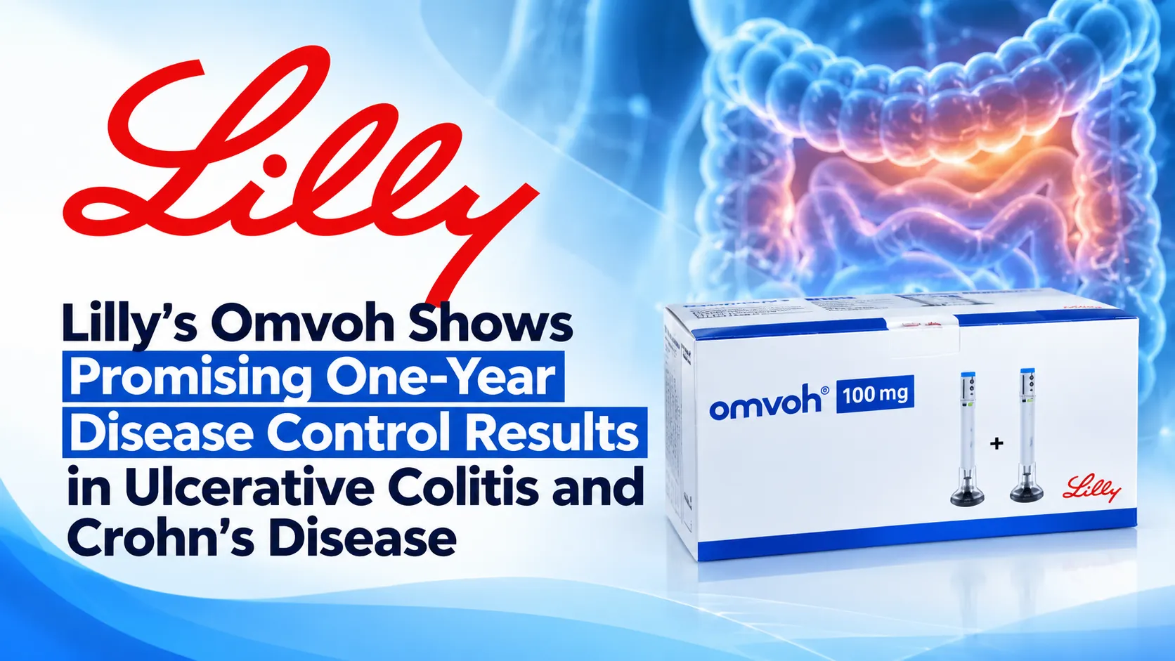 Lilly’s Omvoh Shows Promising One-Year Disease Control Results in Ulcerative Colitis and Crohn’s Disease