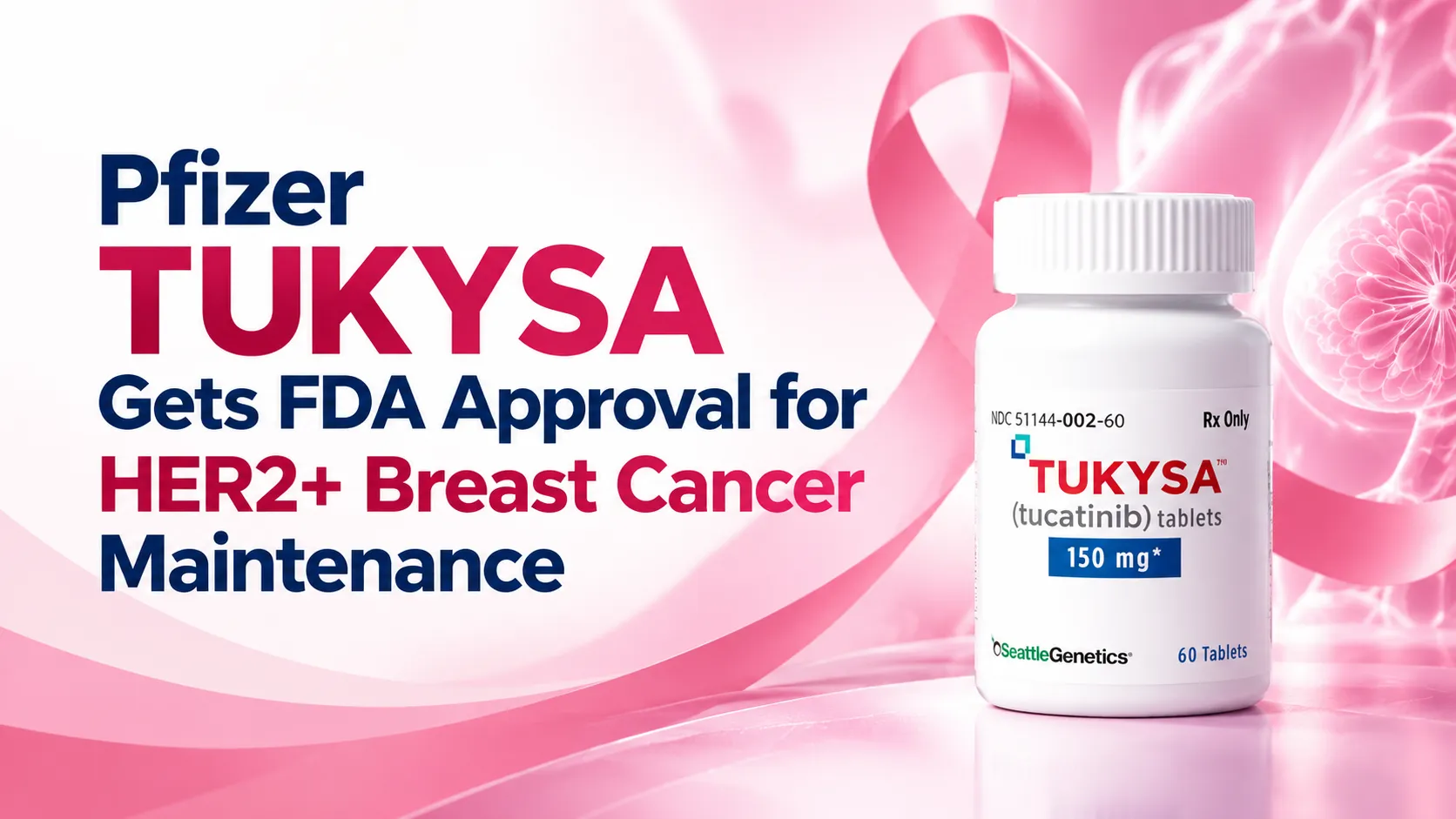 Pfizer TUKYSA Gets FDA Approval for HER2+ Breast Cancer Maintenance