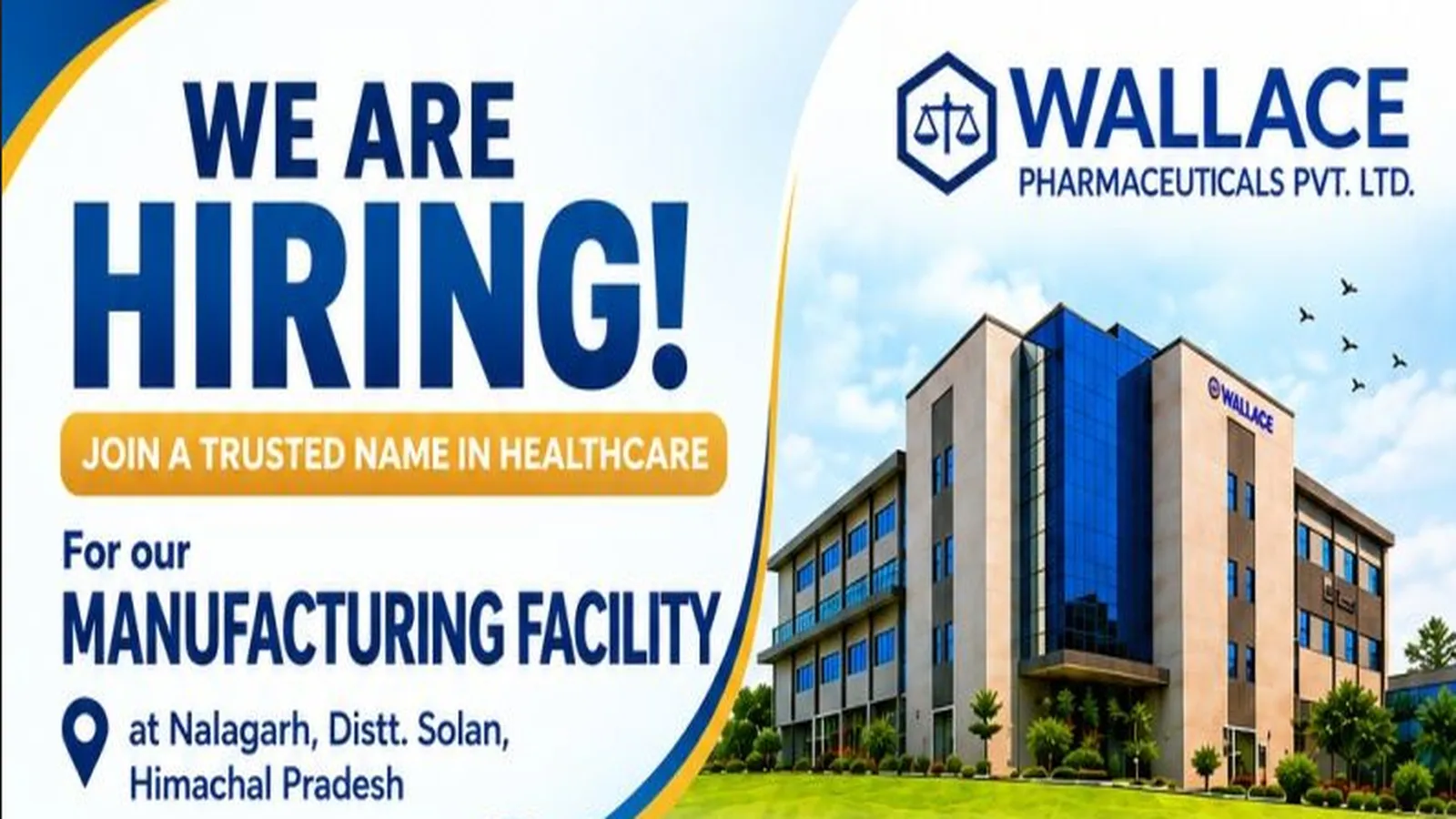 Quality Control and Production Jobs at Wallace Pharmaceuticals