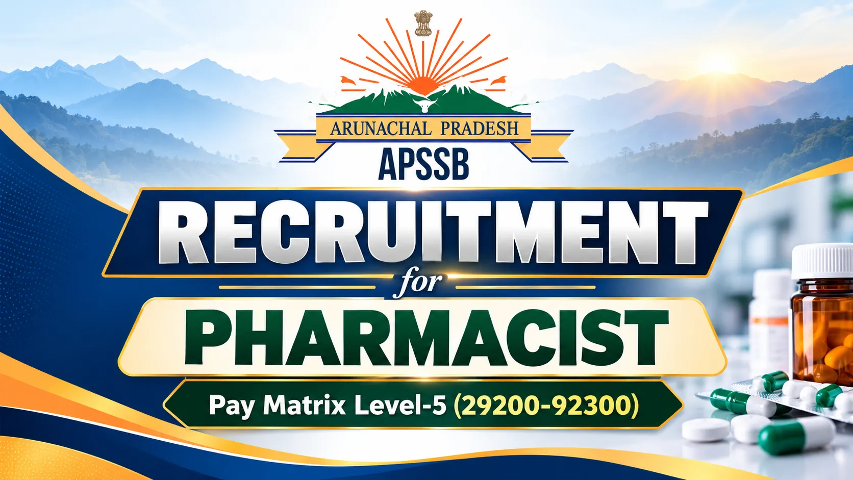 Recruitment for Pharmacist under Staff Selection Board