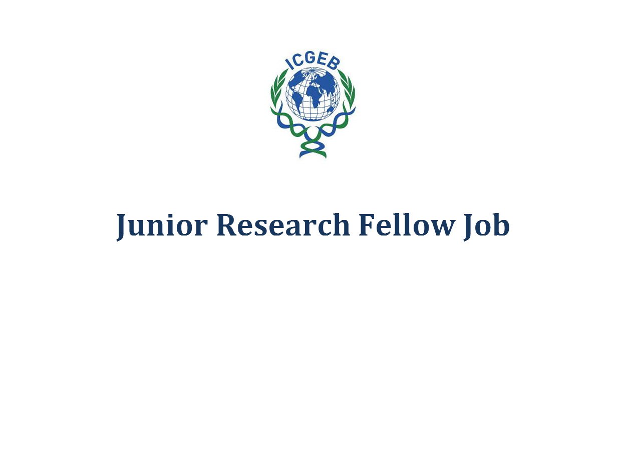 Vacancy for Junior Research Fellow at DBT-ICGEB Centre